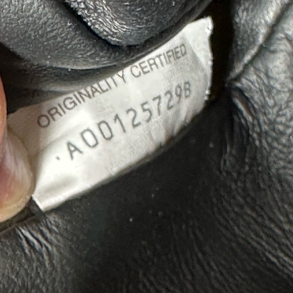 BOTTEGA VENETA mini pouch. Black intrecciato leather. - Picture 4 of 11